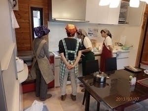 7月のIH教室開催しました。
