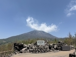 *有村溶岩展望所
