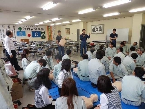 社内安全大会。