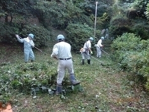 要害山ボランティア